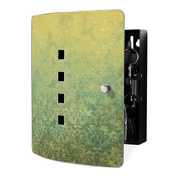 Banjado Design Schlüsselkasten Aus Edelstahl Für 10 Schlüssel 24x21,5x7cm M günstig online kaufen