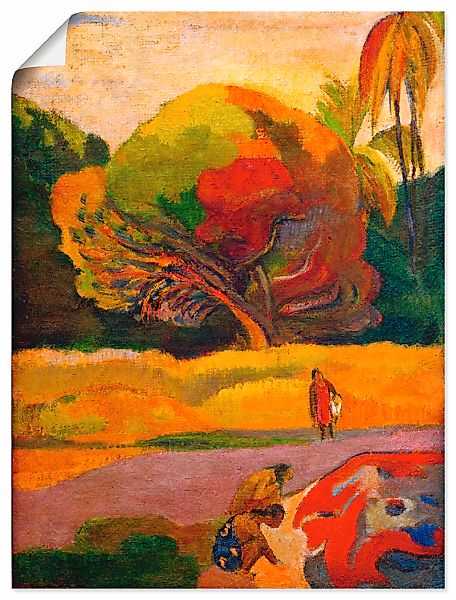 Artland Wandbild "Paul Gauguin Frauen am Fluß", Wiesen & Bäume, (1 St.), al günstig online kaufen