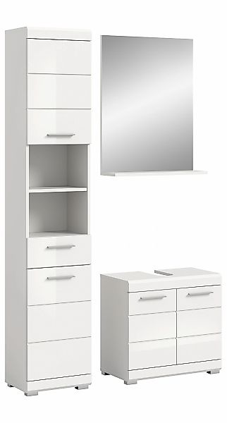 welltime Badmöbel-Set "Siena, 3 teilig, bestehend aus:" Set, TOPSELLER, 3 S günstig online kaufen