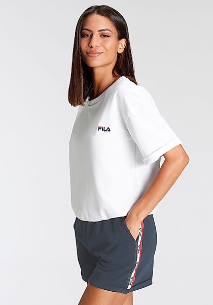 Fila Shorty, (Set, 2 tlg.), mit Brust-Logo und kontrastiertem Logo-Band sei günstig online kaufen