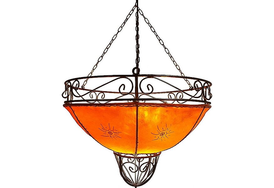 Marrakesch Orient & Mediterran Interior Pendelleuchte Demren Orange – Marok günstig online kaufen