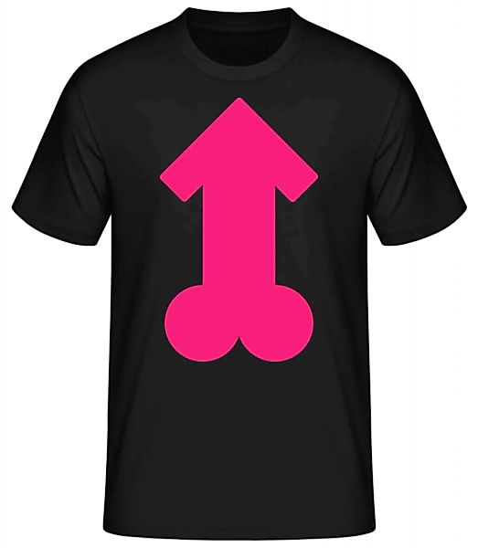 Pink Penis · Männer Basic T-Shirt günstig online kaufen