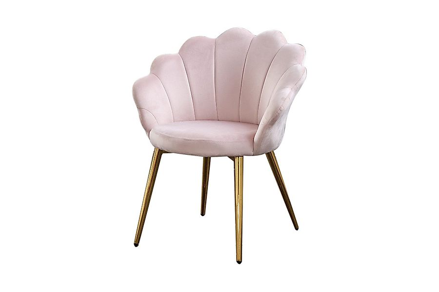 KAWOLA Esszimmerstuhl CARLA, Stuhl Velvet, Fuß günstig online kaufen