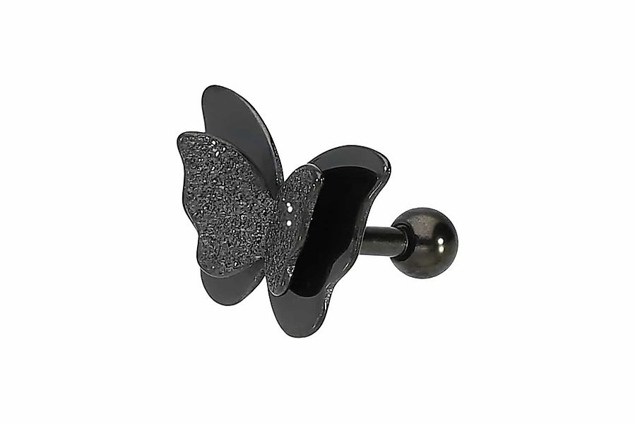 PIERCINGLINE Single-Ohrstecker Chirurgenstahl Ohrpiercing SCHMETTERLING + günstig online kaufen