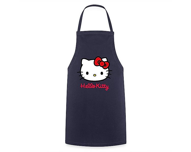 Spreadshirt Kochschürze Hello Kitty Klassisch Mit Schriftzug Kochschürze, ( günstig online kaufen