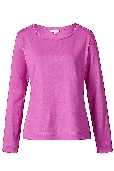 Himalaya Clothing Langarmshirt Basic Damen Shirt langarm "Alma" aus Feinrip günstig online kaufen