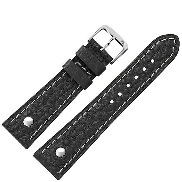 MARBURGER Uhrenarmband 22mm Leder Rind Narbung günstig online kaufen
