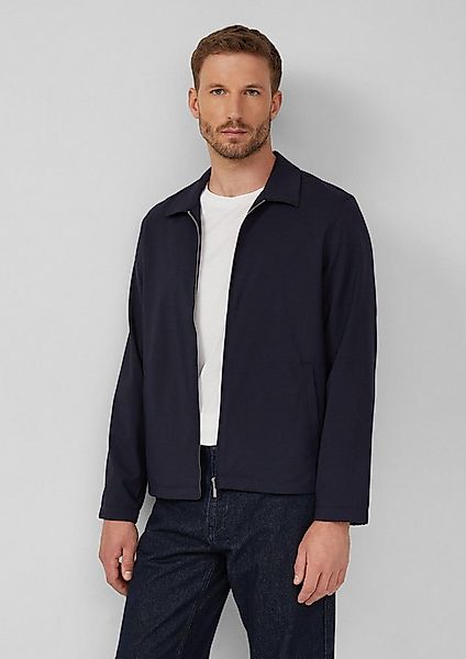 s.Oliver Funktionsjacke Indoor-Jacke Leichtes Overshirt aus Stretchgewebe günstig online kaufen