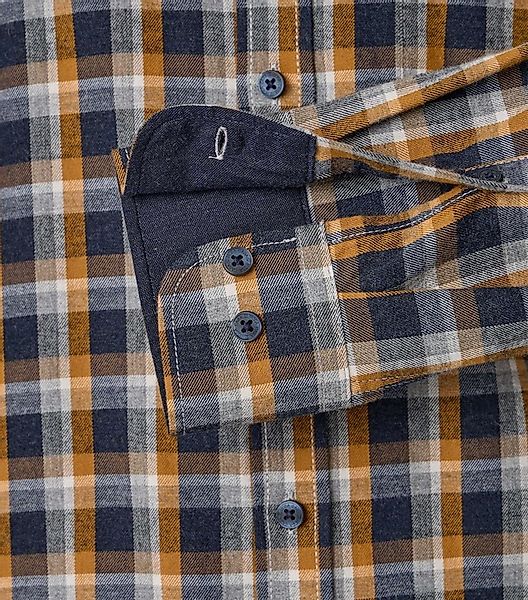 CASAMODA Flanellhemd "CASAMODA Flanellhemd kariert" günstig online kaufen