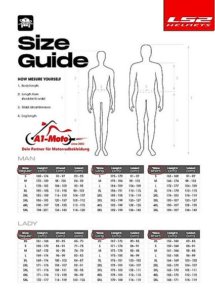 LS2 Motorradhose LS2 Hose Herren Chart Evo Man Schwarz LM günstig online kaufen