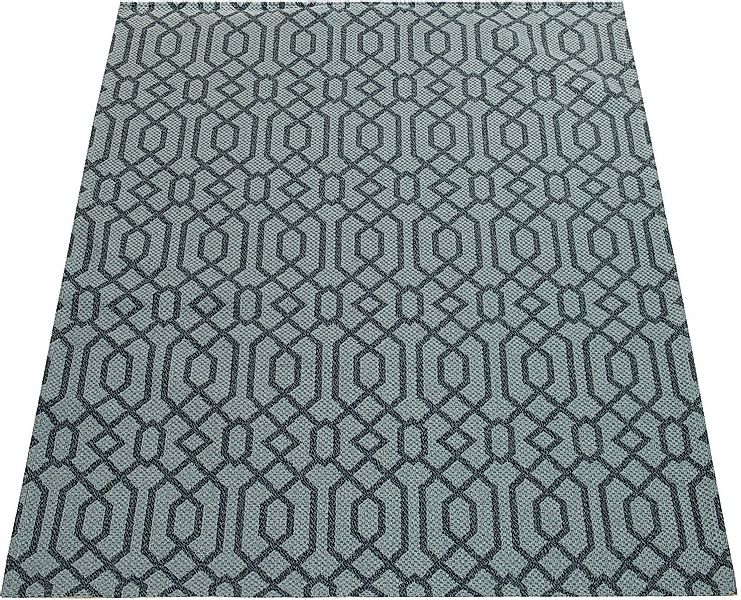 Paco Home Teppich "Varadero 462" rechteckig 4 mm Höhe 3D-Design, Kurzflor, günstig online kaufen