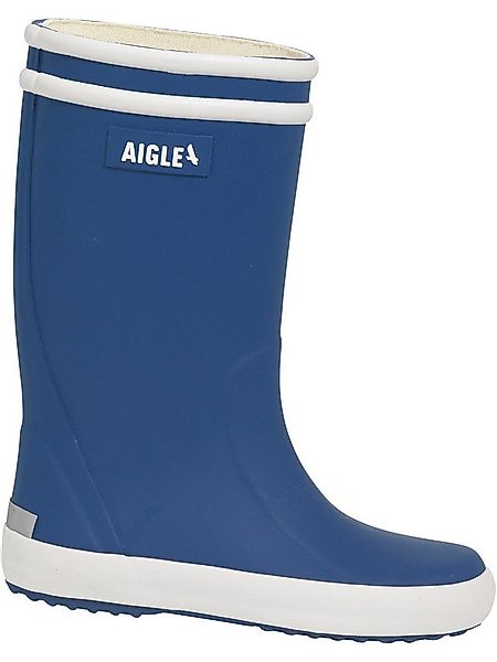 Aigle Regenstiefel Lolly-Pop 2 blau/weiß Gummistiefel günstig online kaufen