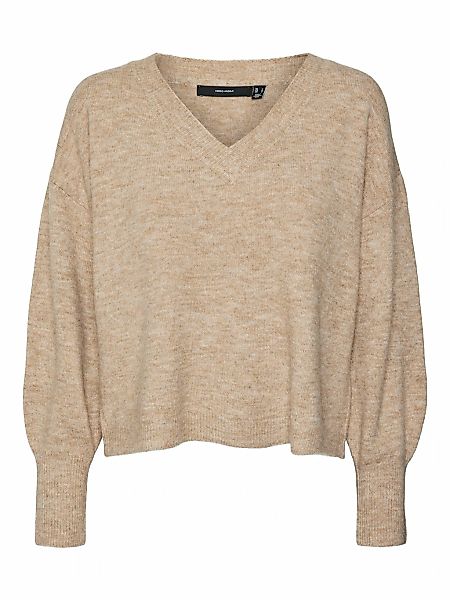 Vero Moda V-Ausschnitt-Pullover VMJUPITER LS V-NECK günstig online kaufen
