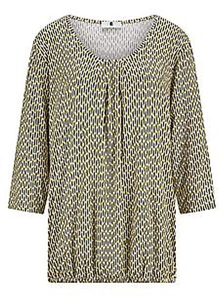 Rundhals-Shirt 3/4-Arm Anna Aura weiss günstig online kaufen