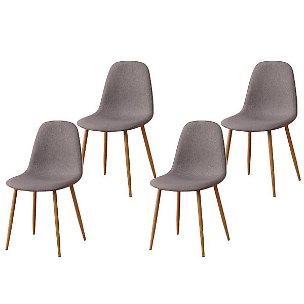 HTI-Living Esszimmerstuhl Esszimmerstuhl SavannahW Grau (Set, günstig online kaufen