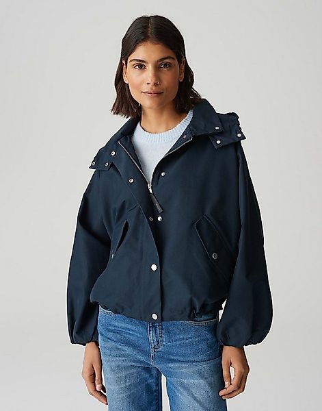 OPUS Kurzjacke Jacke HILVI Loose mit wasserabweisender Oberfläche günstig online kaufen