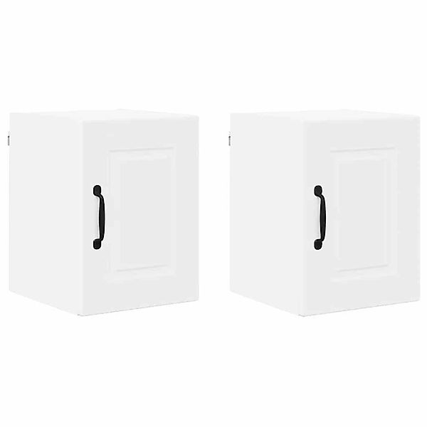 vidaXL Küchenwandschrank 2 Stk Weiß 30 x 31 x 40 cm Holzwerkstoff 885206 günstig online kaufen