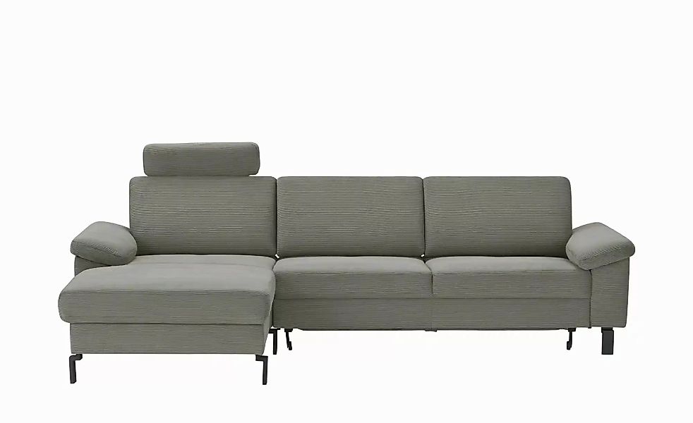 Max Schelling Ecksofa Feincord Maximum Move ¦ grau ¦ Maße (cm): B: 284 H: 8 günstig online kaufen