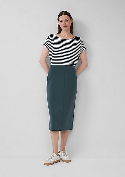 s.Oliver Midirock Rock Weicher Midirock aus Scuba mit Schlitz günstig online kaufen