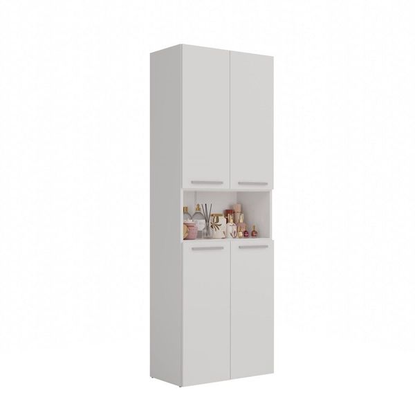 ibonto Hochschrank Badezimmerhochschrank Platzsparendes Aufbewahrungswunder günstig online kaufen