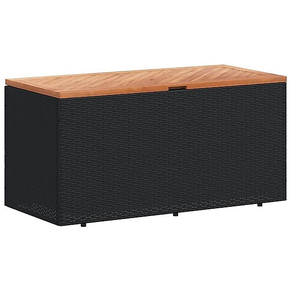 vidaXL Gartenbox Gartentruhe Schwarz 110x50x54 cm günstig online kaufen