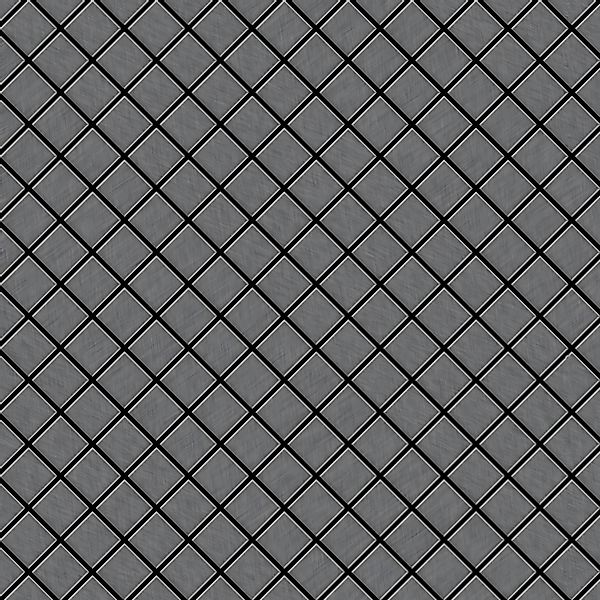 ALLOY Mosaik Fliese Massiv Metall Titan Gebürstet Dunkelgrau 1,6mm Diamond- günstig online kaufen