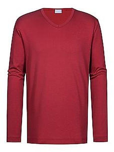 Mey Langarmshirt Solid Night T-Shirt aus Interlock-Jersey günstig online kaufen
