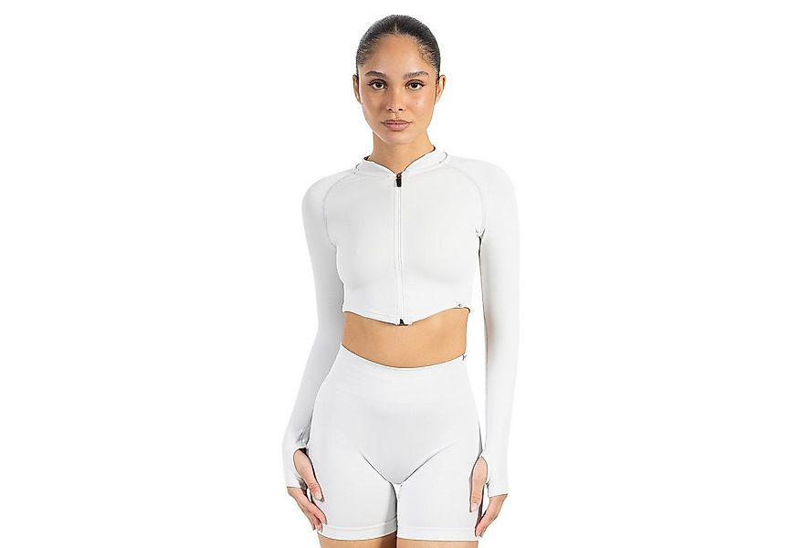 Smilodox Outdoorjacke Harly, Seamless Cropped Trainingsjacke, Reißverschlus günstig online kaufen