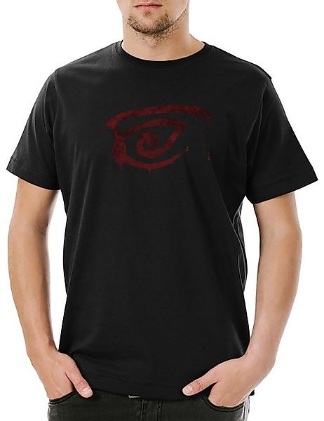 Urban Backwoods Print-Shirt Dark Unfound Symbol Herren T-Shirt Der Dunkle T günstig online kaufen