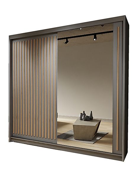 Compleo Schwebetürenschrank 203 cm breit, Elegant günstig online kaufen