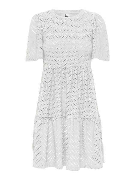 JACQUELINE de YONG Shirtkleid mit Lochstickerei günstig online kaufen