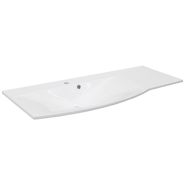 FACKELMANN Einbauwaschbecken "Lugano" Gussmarmor, Breite 115 cm günstig online kaufen