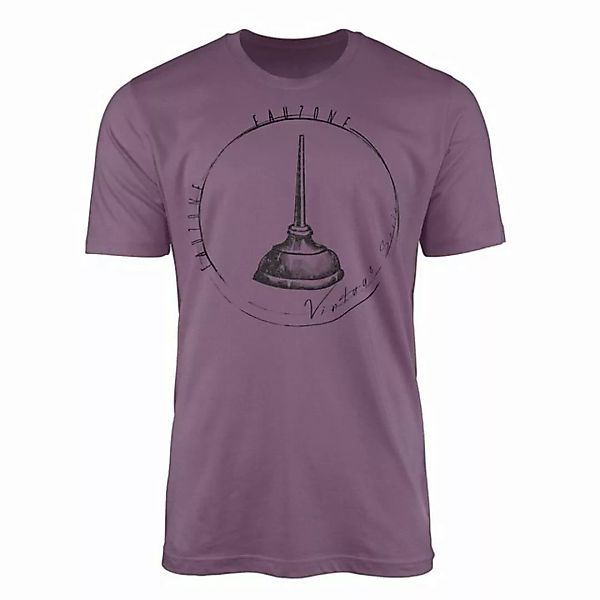 Sinus Art T-Shirt Vintage Herren T-Shirt Ölkanne günstig online kaufen