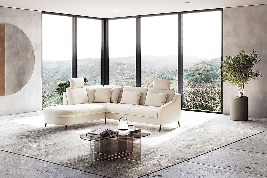 sit&more Ecksofa »Soul L-Form«, wahlweise mit Bettfunktion und Bettkasten o günstig online kaufen