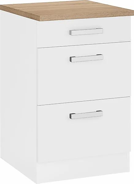 KOCHSTATION Unterschrank "KS-Gera" Breite 50 cm günstig online kaufen