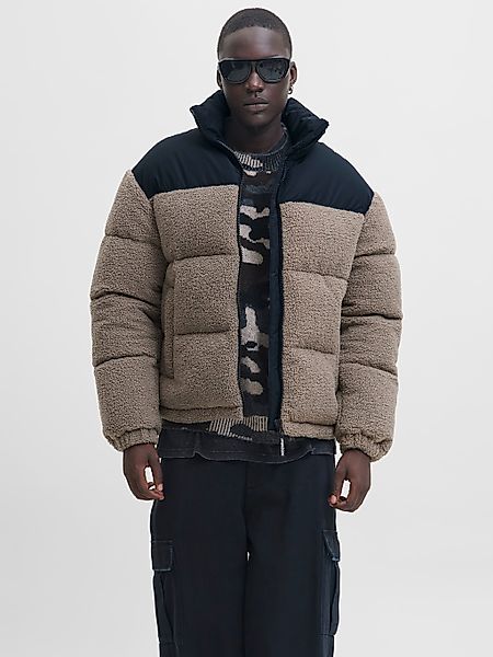 Jack & Jones Steppjacke "JCOFLARE TEDDY PUFFER JACKET" günstig online kaufen