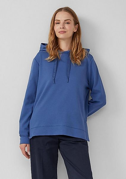 s.Oliver Sweatshirt Sweatshirt Sweatshirt im Relaxed Fit mit Seitenschlitz günstig online kaufen