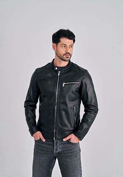 Freaky Nation Lederjacke "Lucky Jim-FN" günstig online kaufen