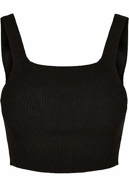 URBAN CLASSICS Muskelshirt "Urban Classics Damen Ladies Cropped Knit Top", günstig online kaufen
