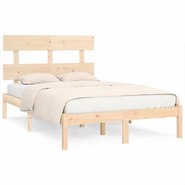 vidaXL Massivholzbett 140x190 cm1156961 günstig online kaufen