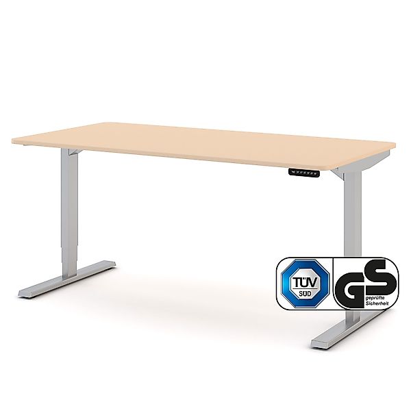 ASSMANN Büromöbel Schreibtisch Y-LINE Curved (160x80cm günstig online kaufen