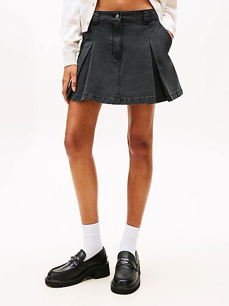 Tommy Jeans Minirock "TJW CANVAS MINI PLEATED SKIRT" günstig online kaufen