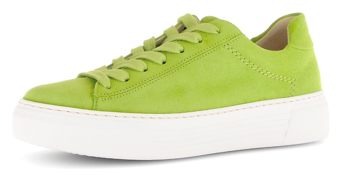 Gabor FLORENZ Plateausneaker, Freizeitschuh, Halbschuh, Schnürschuh günstig online kaufen