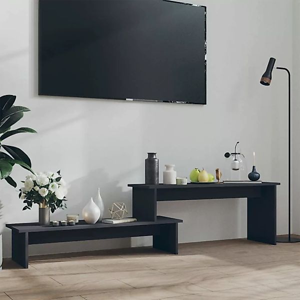 Tv-schrank Grau 180x30x43 Cm Spanplatte günstig online kaufen