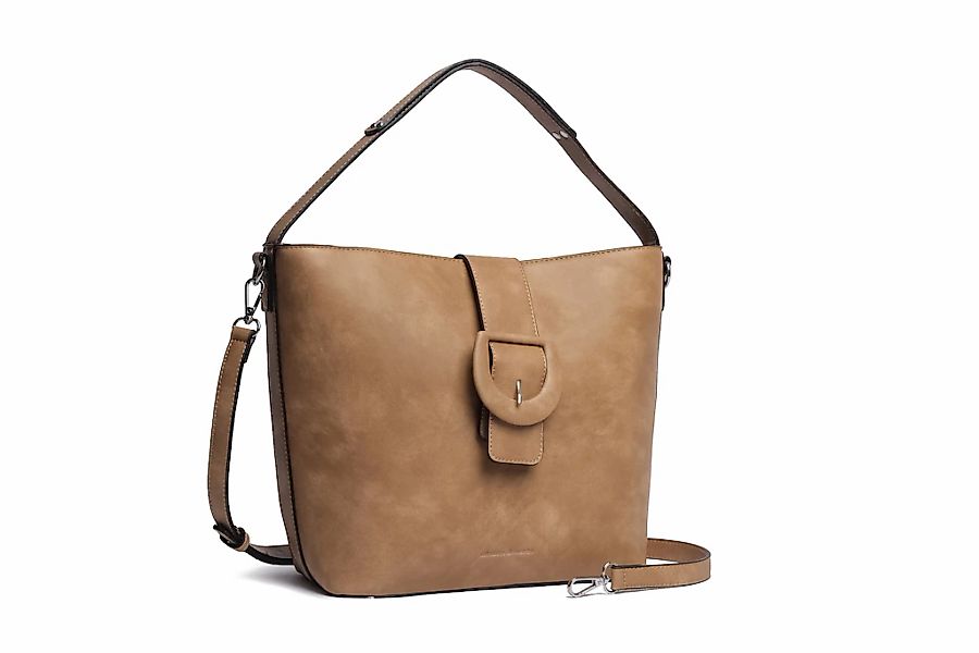 COLLEZIONE ALESSANDRO Schultertasche "Raffi" aus griffechtem Lederimitat günstig online kaufen