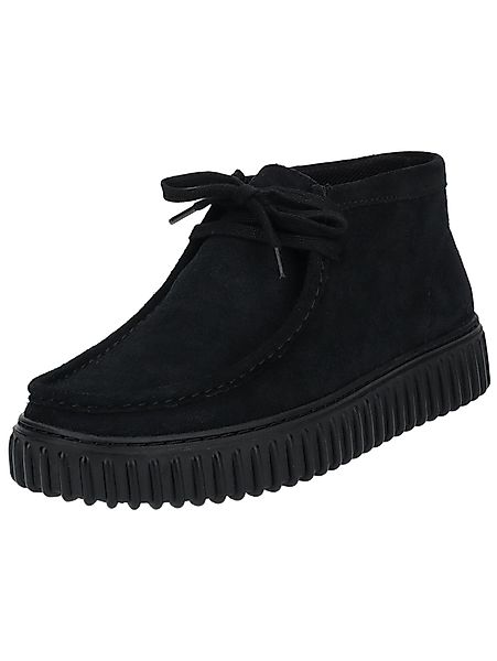 Clarks Clarks Stiefelette Veloursleder Schnürschuh günstig online kaufen