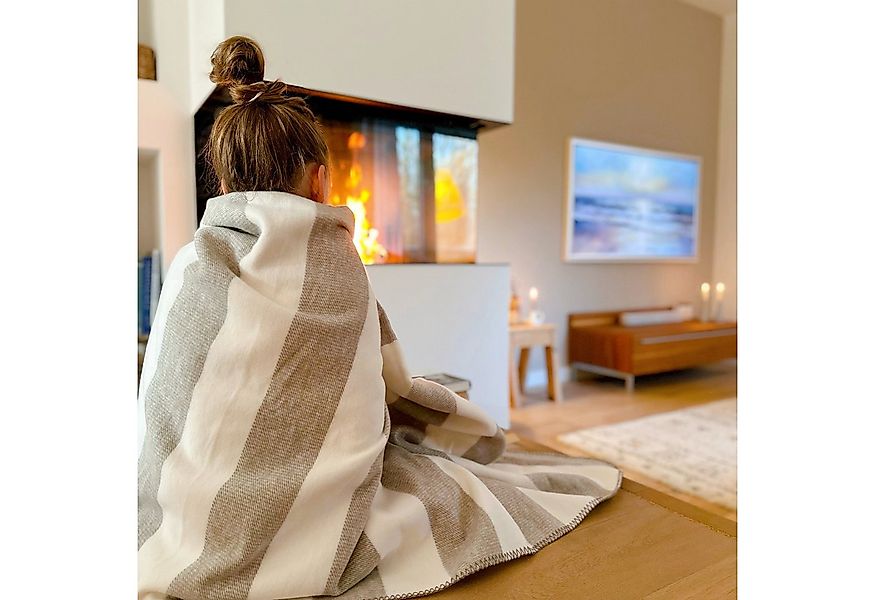 Wohndecke STINE weiche Kuscheldecken, Bio-Baumwolldecken 150x200cm, RIEMA G günstig online kaufen