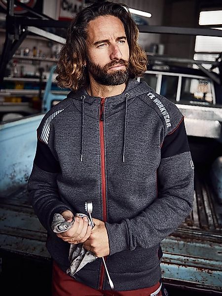 Terrax Workwear Kapuzensweatjacke Herren Sweatjacke mit Kapuze und reflekti günstig online kaufen