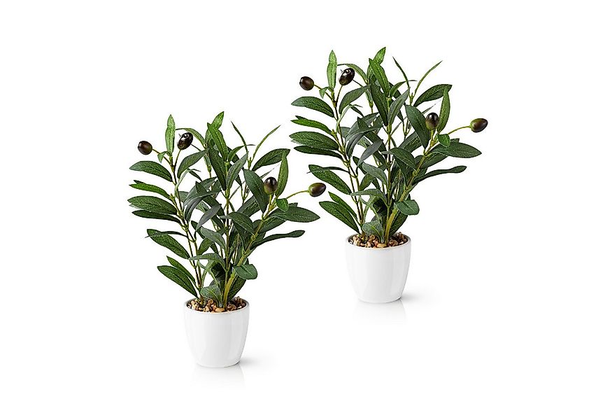 Kunstpflanze Olivenbaum künstlich klein, Kunstpflanzen wie echt Olive, PASC günstig online kaufen