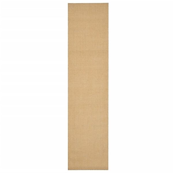 Vidaxl Teppich Natur Sisal 80x350 Cm günstig online kaufen